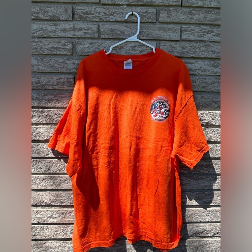 Bike Week 2007 Orange Tshirt